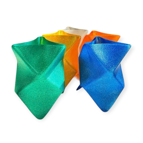 ILLU.3D Lighting – 3D Printing Origami Lamp in Yellow