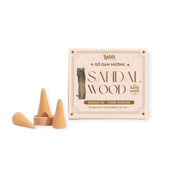 LABBI - ‘Sandalwood’ Cone Incense