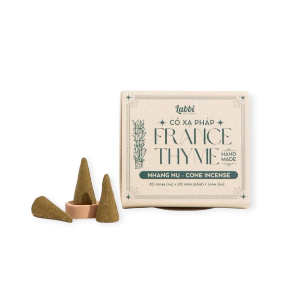 LABBI - ‘France Thyme’ Cone Incense