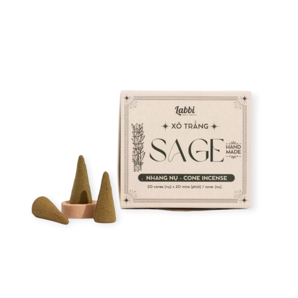 LABBI - ‘Sage’ Cone Incense