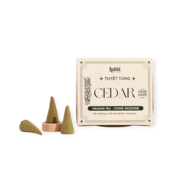 LABBI - ‘Cedar’ Cone Incense