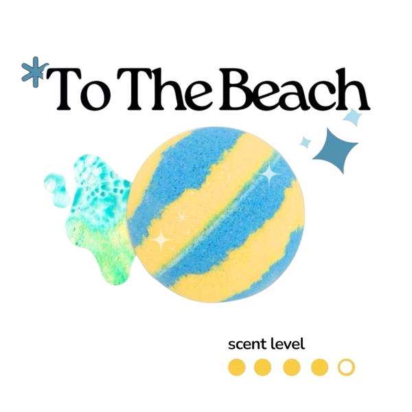 LABBI - ‘To The Beach’ Fizzy Bath Bomb