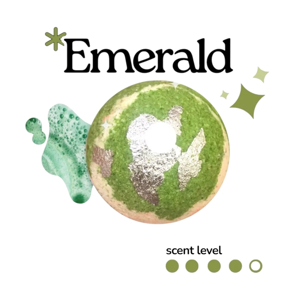 LABBI - ‘Emarald’ Fizzy Bath Bomb