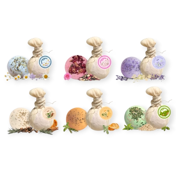 LABBI - ‘Full of Rose’ Herbal Bath Bombs