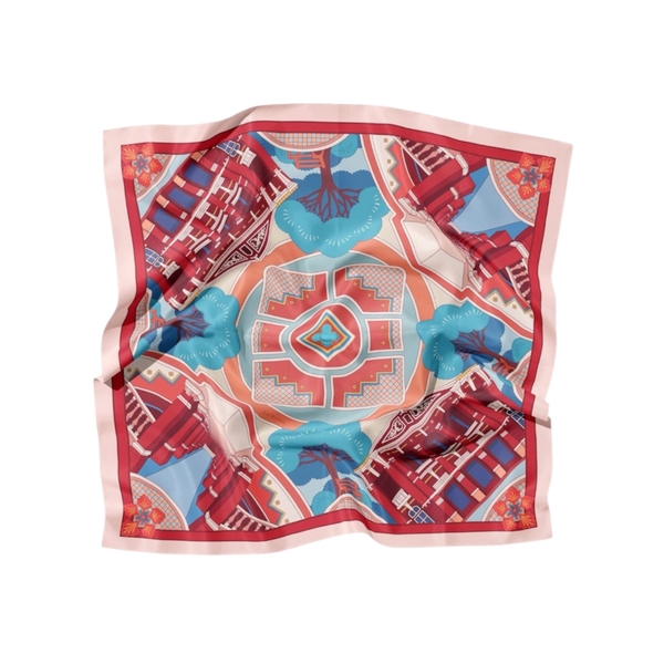 LA'ARTISAN - ‘Quốc Học Huế - The Graceful National High School Of Hue’ Square Scarf