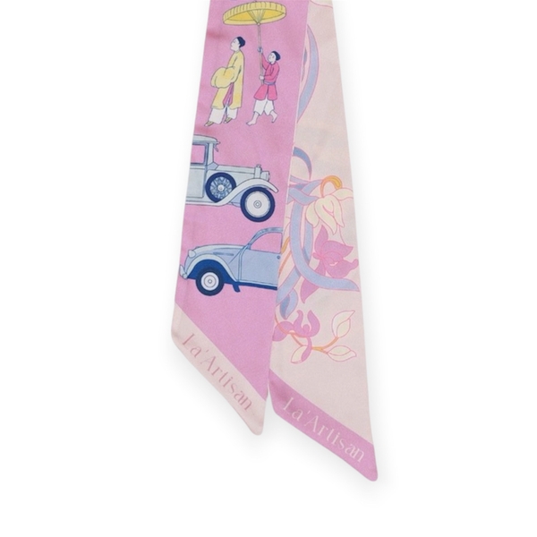 LA'ARTISAN - ‘Nam Phương Hoàng Hậu - Queen Nam Phuong’ Twilly Scarf