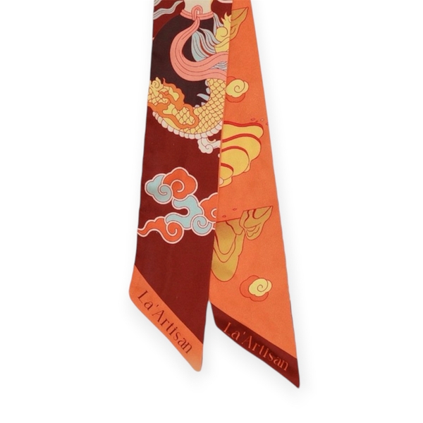 LA'ARTISAN - ‘Mẹ Âu Cơ - Mother Au Co’ Twilly Scarf