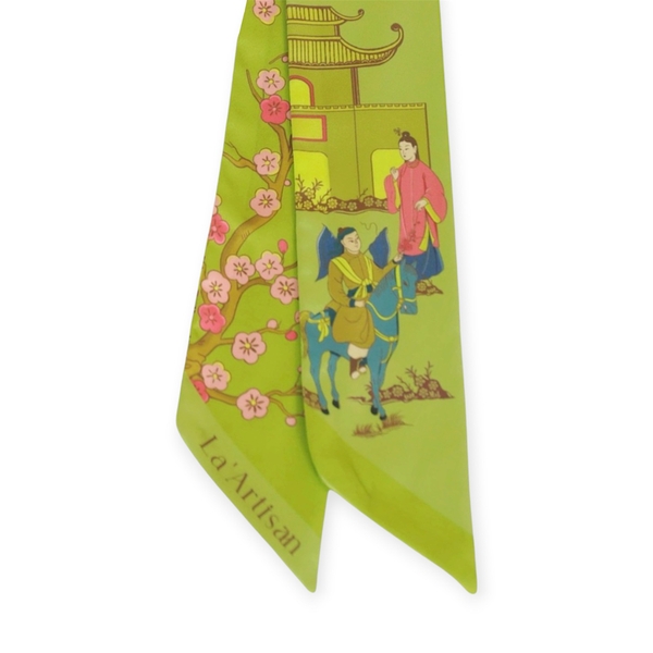 LA'ARTISAN - ‘Nguyễn Huệ & Ngọc Hân’ Twilly Scarf