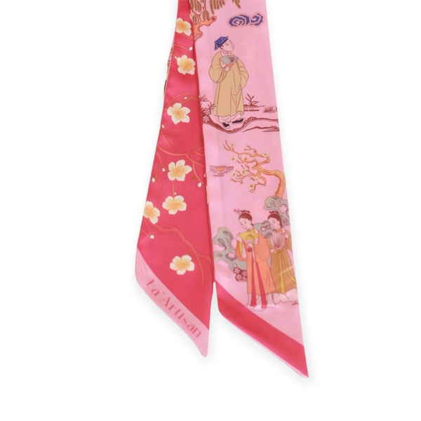 LA'ARTISAN - ’Truyện Kiều - The Tale Of Kieu’ Twilly Scarf