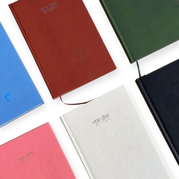 THE JOY - ‘One Day At A Time’ Notebook in Brown