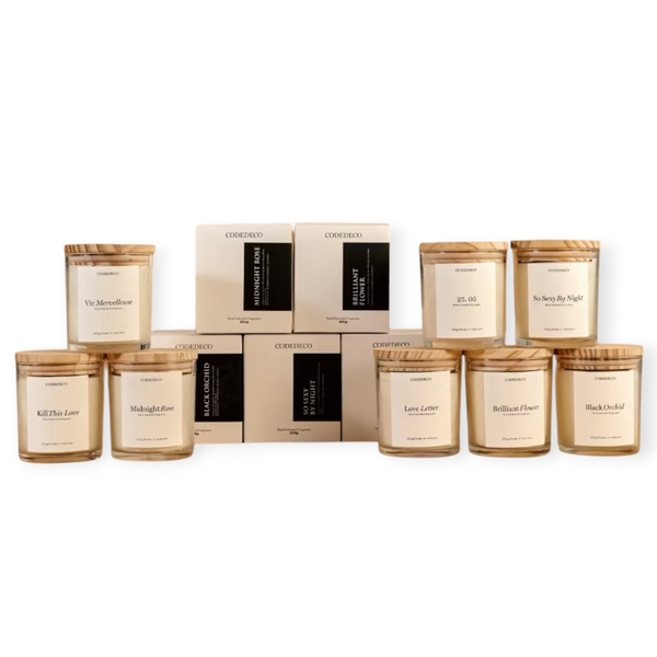 CODEDECO - ‘Vie Merveileuse’ Scented Candle 205GR