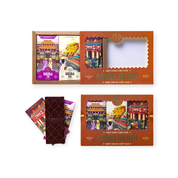 TBROS CHOCOLATE - An Nôm ‘Central Of Vietnam' Chocolate Box