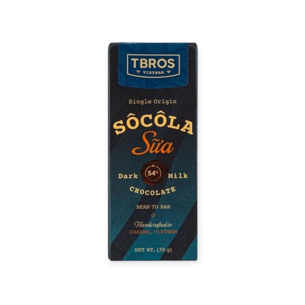 TBROS CHOCOLATE - Dark Milk Chocolate 54%