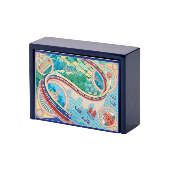 LA'ARTISAN - ‘Đường Sắt Bắc Nam - North-South Railway’ Lacquer Card Box