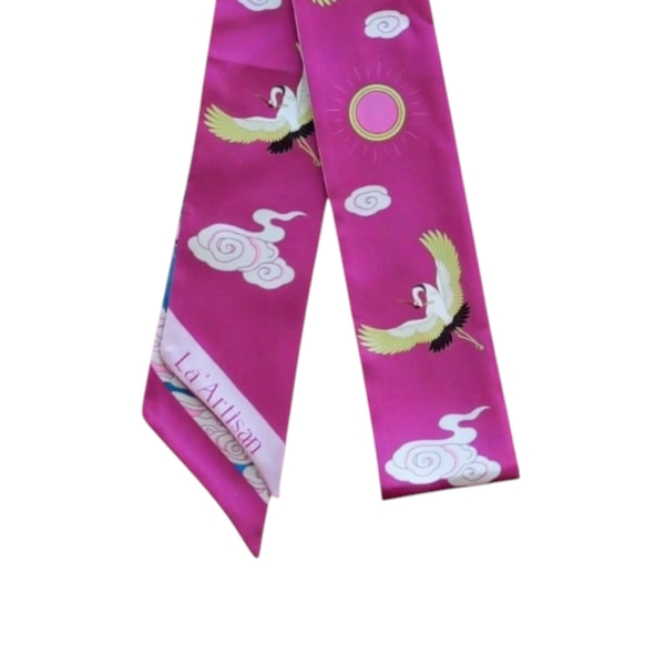 LA'ARTISAN - ‘Tràng An’ Twilly Scarf