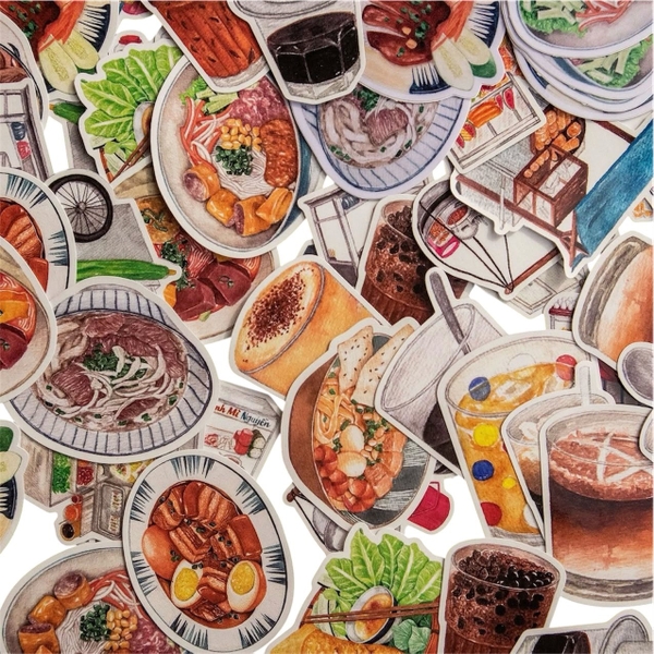 PHANHSHI STUDIO - ‘Banh Mi’ Diecut Sticker Pack