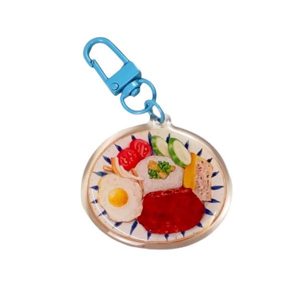 PHANHSHI STUDIO - ‘Cơm Tấm / Broken Rice’ Keychain