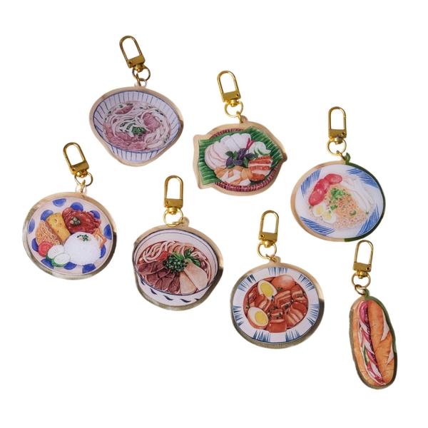 PHANHSHI STUDIO - ‘Phở Bò / Beef Pho’ Keychain