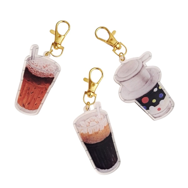 PHANHSHI STUDIO - ‘Vietnamese Milk Coffee’ Keychain