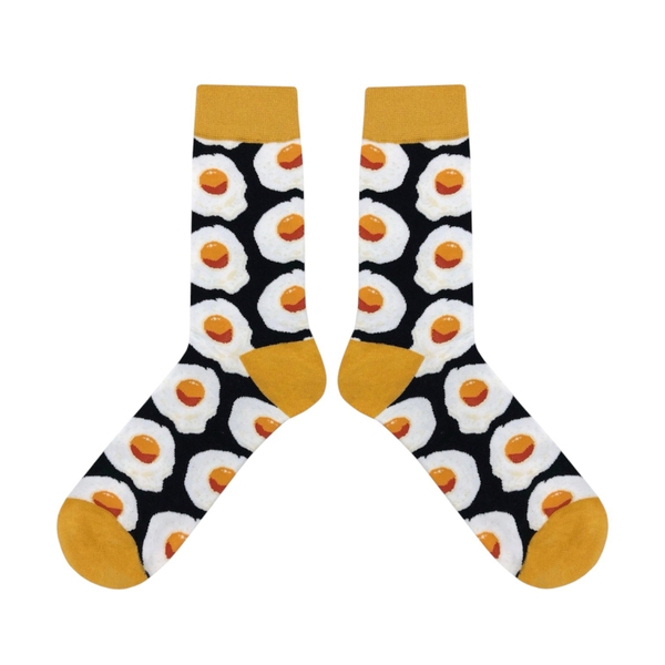CREW SOCKS - Sunny Side Up In Yellow