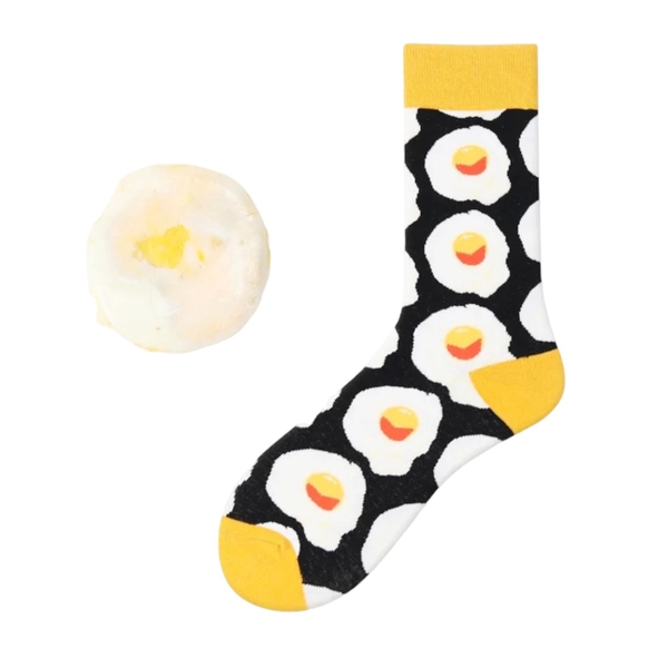 CREW SOCKS - Sunny Side Up In Yellow