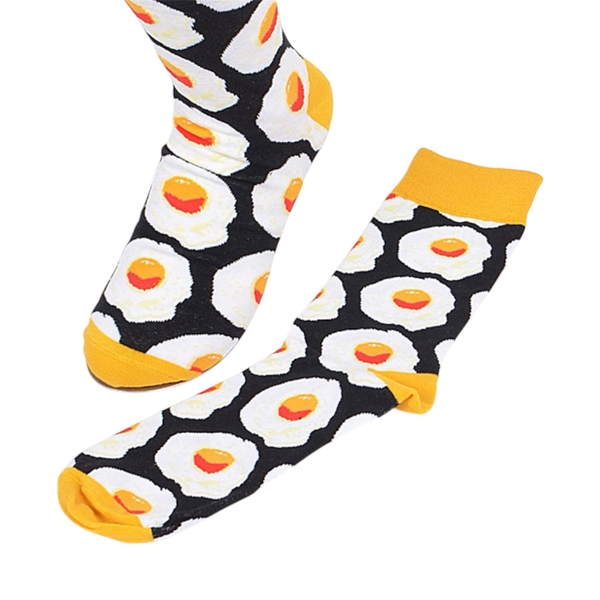 CREW SOCKS - Sunny Side Up In Yellow