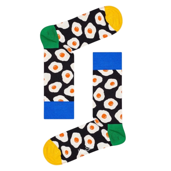 CREW SOCKS - Sunny Side Up In Green & Yellow