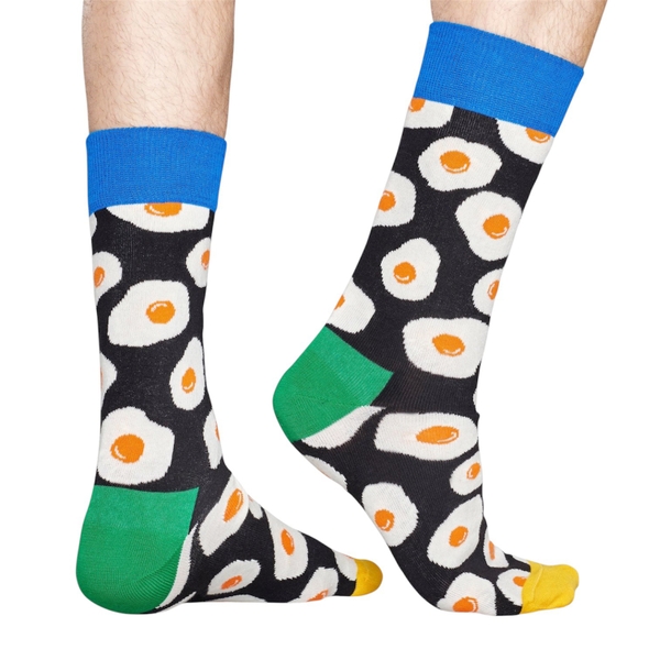 CREW SOCKS - Sunny Side Up In Green & Yellow