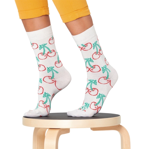 CREW SOCKS - Cherry