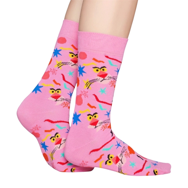 CREW SOCKS - Pink Panther