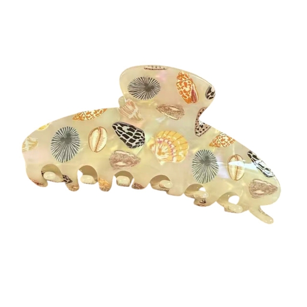 Heirloom Hair Claw - White Seashell