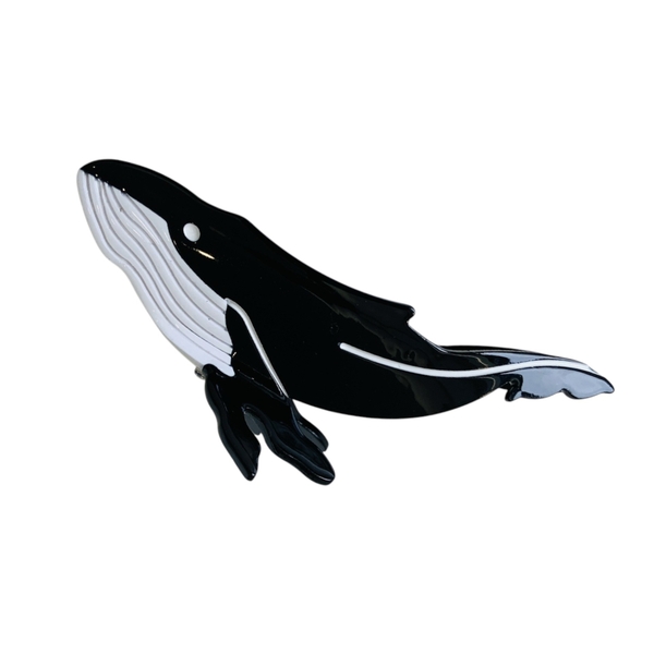 Hair Claw - Black Whale