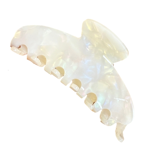 Heirloom Hair Claw - Pearly White