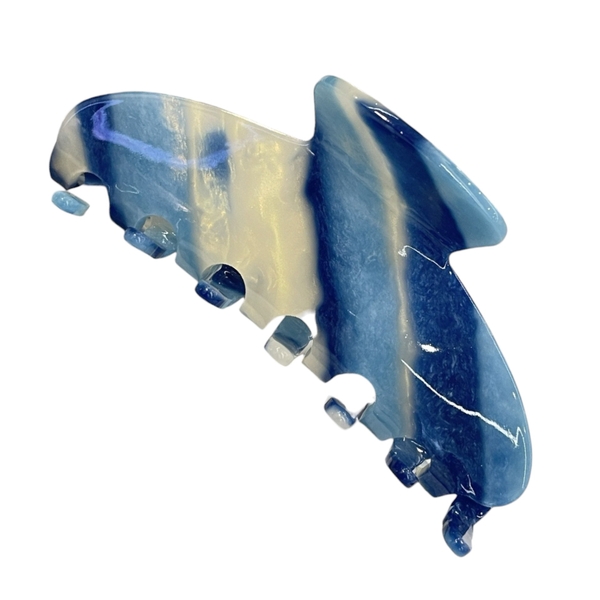 Heirloom Hair Claw - Ocean Marble