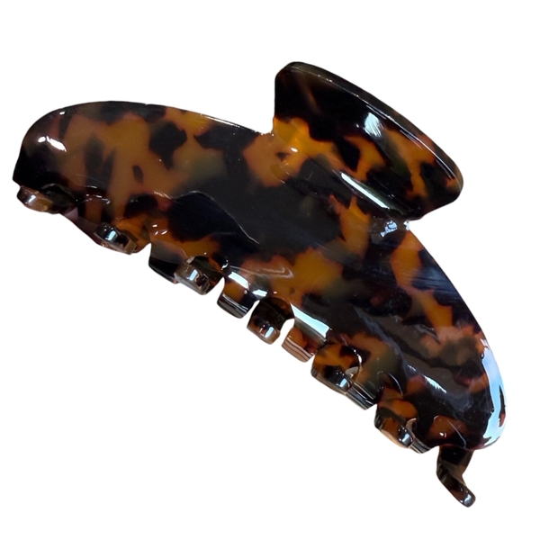 Heirloom Hair Claw - Dark Tortoise