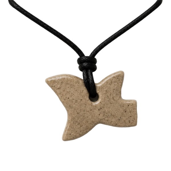 LINDO CRAFTS - Ceramic Necklace In Butterfly