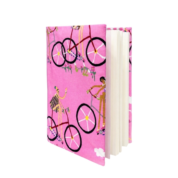 RUNG HANDMADE - 'Bicycle' Fabric Book Cover