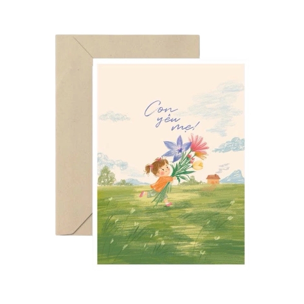 I HAVE BEEN THERE - ‘Con Yêu Mẹ! / I Love You Mom' Greeting Card