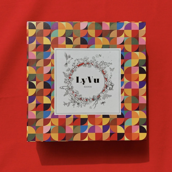 LY VU -  ‘Taste Of Vietnam’ Silk Carre Scarf