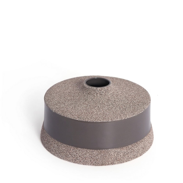 Textured Two-Tone Vase