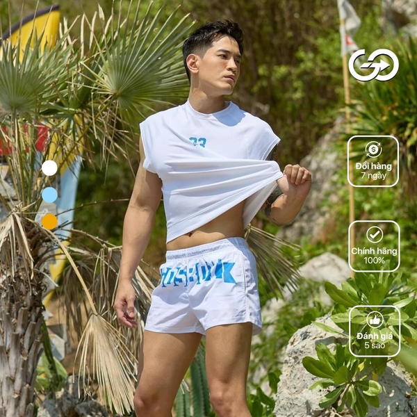 Quần short đi biển GOS Marlin S20 (có lót dưới)