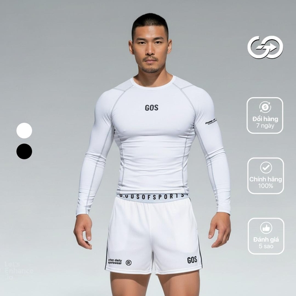 Áo tay dài thể thao GOS Nexus S19 (Form ôm)