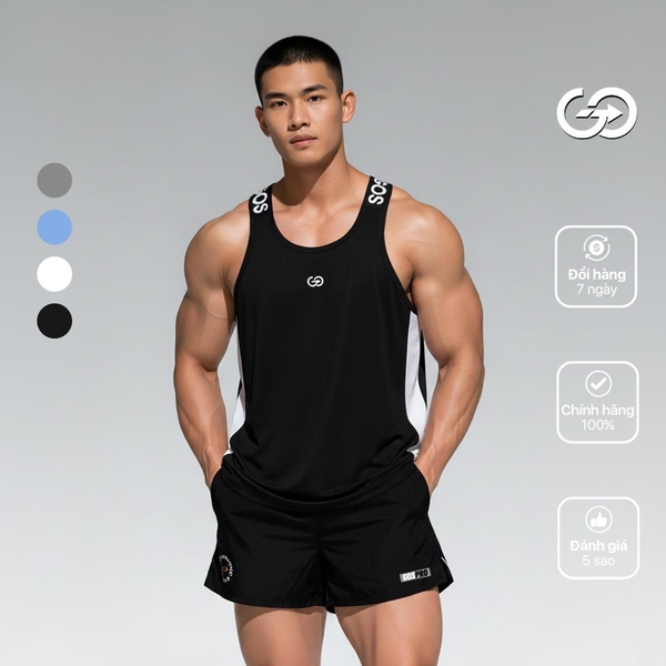 Áo ba lỗ thể thao GOS SIGNATURE S1