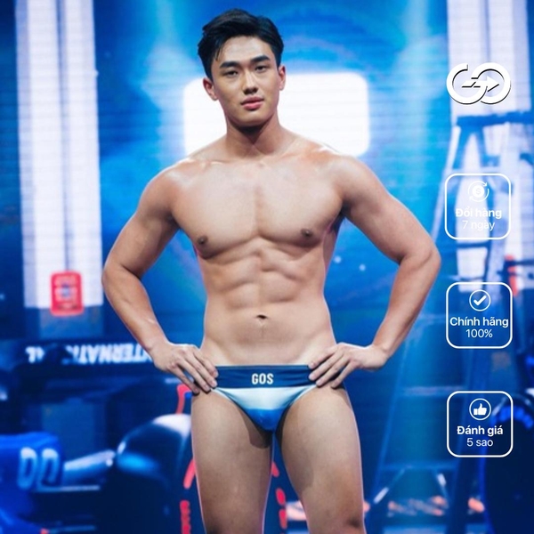 Quần bơi đi biển sexy nam GOS Sugar Pop S21 (CẠP TRỄ)