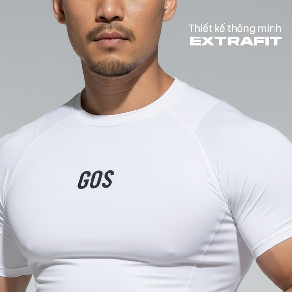 Áo thể thao nam GOS Turbofit S18 (Form Siêu Ôm)