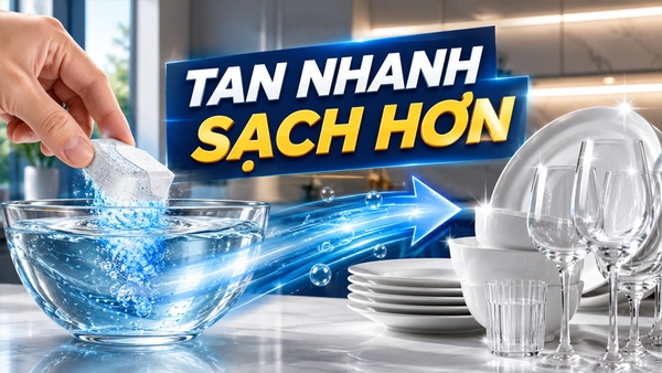Tan Nhanh Để Làm Sạch Tốt Hơn