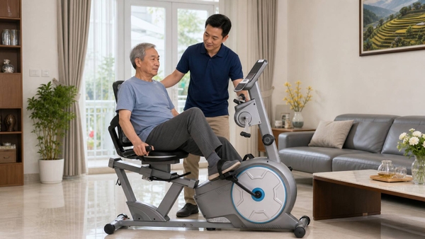 Lịch tập xe đạp phục hồi chức năng sau tai biến: Lộ trình 8 tuần an toàn tại nhà
