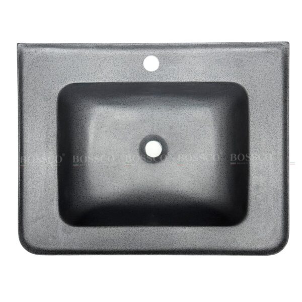 Chậu lavabo đá Granite đúc liền khối BC-LB6047XĐ