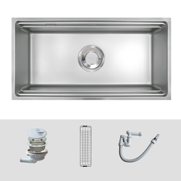 Chậu rửa bát Kluger KG8644FS Basic – Inox POSCO 304