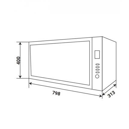 Máy sấy bát Kaff KF-DRD800KR